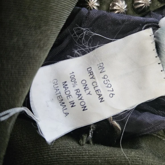 Silver River Vintage Green Jacket, Size Large - Picture 15 of 16